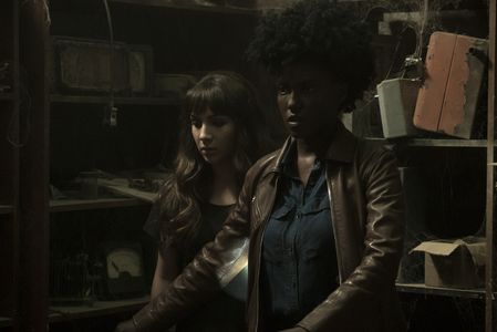 Hannah Marks and Jade Eshete in Dirk Gently's Holistic Detective Agency (2016)