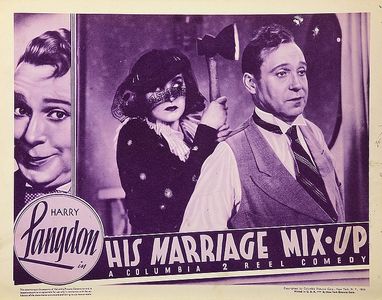 Harry Langdon and Dorothy Granger in His Marriage Mix-up (1935)