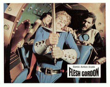 Joseph Hudgins and Jason Williams in Flesh Gordon (1974)