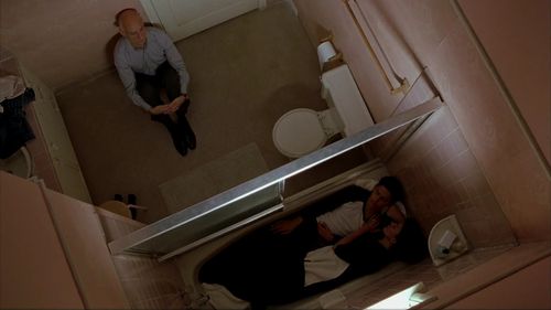 Ben Kingsley, Shohreh Aghdashloo, and Jonathan Ahdout in House of Sand and Fog (2003)
