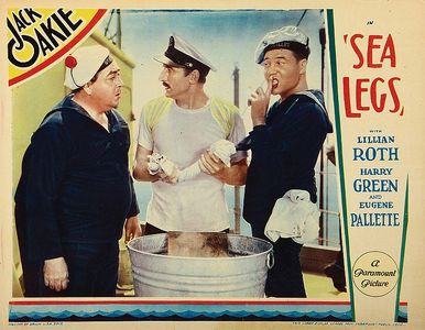 Albert Conti, Jack Oakie, and Eugene Pallette in Sea Legs (1930)
