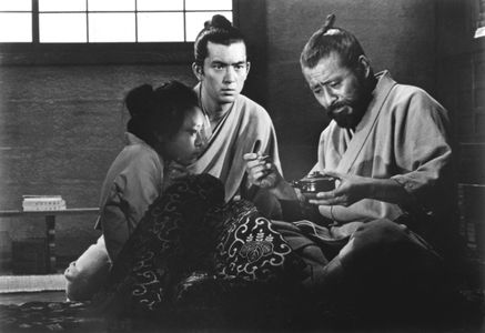 Toshirô Mifune, Yûzô Kayama, and Terumi Niki in Red Beard (1965)