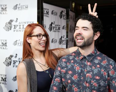 Stephanie Drapeau and Nicholas Rutherford at Austin Film Festival (2016)