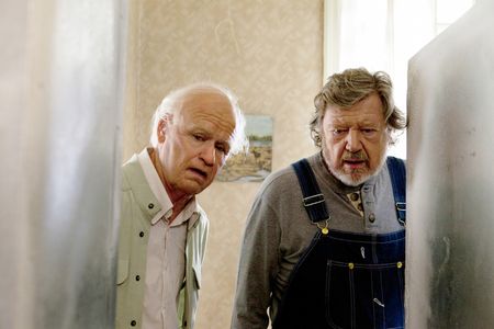 Robert Gustafsson and Iwar Wiklander in The 100 Year-Old Man Who Climbed Out the Window and Disappeared (2013)