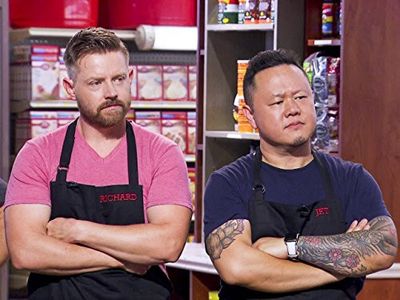 Richard Blais and Jet Tila in Guy's Grocery Games (2013)