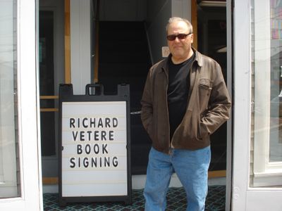 Book signing of Champagne and Cocaine in Kennebunkport, Maine.