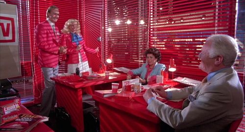 Charles Gray, Jeremy Newson, Wendy Raebeck, and Ruby Wax in Shock Treatment (1981)