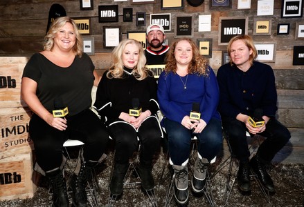 Cathy Moriarty, Kevin Smith, Bridget Everett, Geremy Jasper, and Danielle Macdonald at an event for Patti Cake$ (2017)