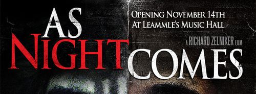 Promo for As Night Comes theatrical run at Leammle's Music Hall