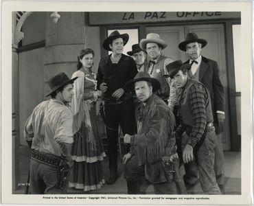 Noah Beery Jr., Lon Chaney Jr., Noah Beery, Tom Chatterton, Ethan Laidlaw, Helen Parrish, Don Terry, and Jack Rube Cliff