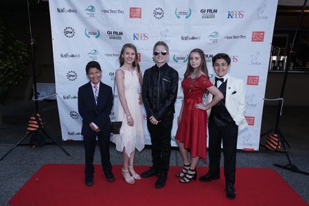Olivia Meyers, Isabella Cuda, Austin Oesterling, Robby Perez, and Gage Magosin at an event for 5th Annual San Diego Film