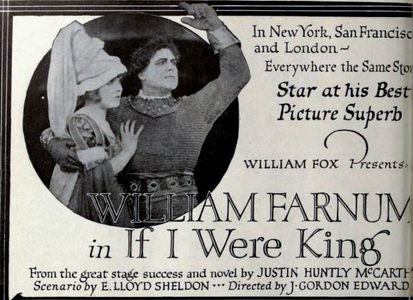 Betty Ross Clarke and William Farnum in If I Were King (1920)