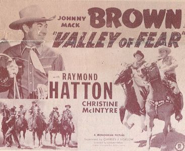 Johnny Mack Brown and Raymond Hatton in Valley of Fear (1947)