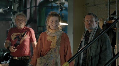 Zuzana Bydzovská, Marián Geisberg, and Miroslav Krobot in Revival (2013)