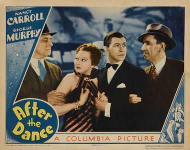 Arthur Hohl, Victor Kilian, George Murphy, and Thelma Todd in After the Dance (1935)