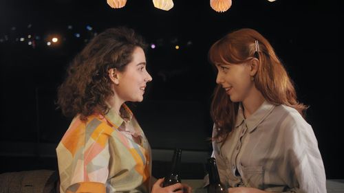 Ally Morgan and Clare Cavanagh in How To Be Queer