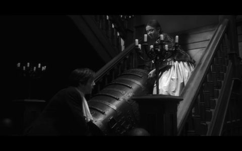 Martin McCreadie and Dakota Guppy in The Haunting of Bly Manor (2020)