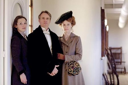 Linus Roache, Geraldine Somerville, and Perdita Weeks in Titanic (2012)