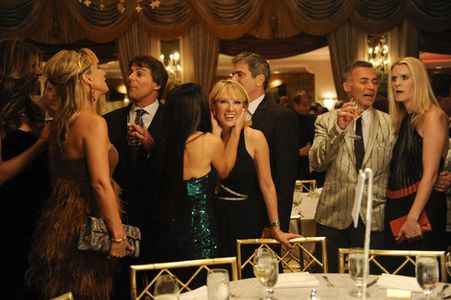 Alex McCord, Sonja Morgan, and Ramona Singer in The Real Housewives of New York City (2008)