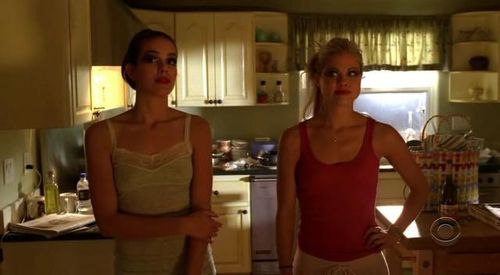 Tiffany Dupont and Betsy Rue in CSI: Crime Scene Investigation (2000)