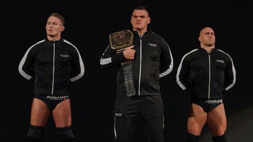 Marcel Barthel, Walter Hahn, and Fabian Aichner in WWE Survivor Series (2019)
