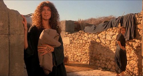 Randy Danson and Peggy Gormley in The Last Temptation of Christ (1988)