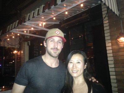 With Ryan Gosling at the Little Dom's
