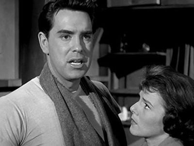 Ray Hemphill and Jacqueline Scott in Perry Mason (1957)