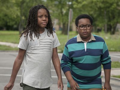 Michael Epps and Shamon Brown Jr. in The Chi (2018)