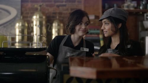 Lucy Hale and Annie Jacob in Life Sentence