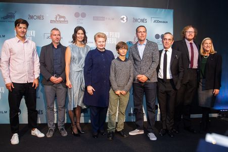 Lithuanian President Dalia Grybauskaite attends a special screening of Ashes In The Snow