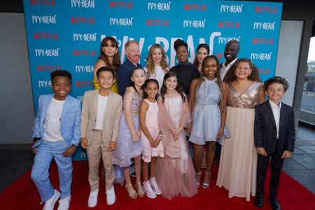The cast of Ivy + Bean at the Hollywood Red Carpet Premiere