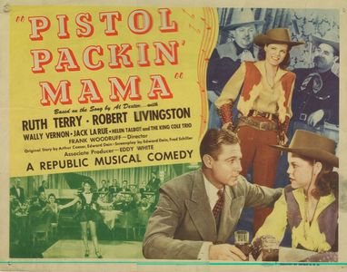 Robert Livingston and Ruth Terry in Pistol Packin' Mama (1943)
