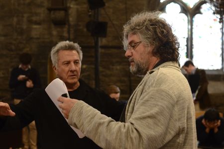 Dustin Hoffman and François Girard in Boychoir (2014)