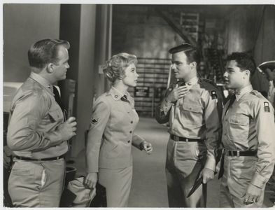 Sal Mineo, Barbara Eden, Barry Coe, and Gary Crosby in A Private's Affair (1959)
