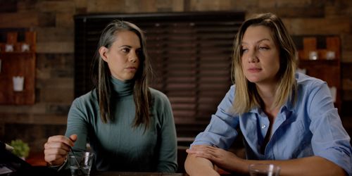 Michaela Myers and Foreste Jean Feely in The Repossession (2019)
