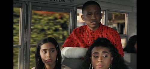 Alycia Pascual-Pena, Haskiri Velazquez, and Brandon Marcel in Saved by the Bell (2020)