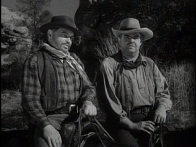 Wade Crosby and Lester Sharpe in The Lone Ranger (1949)