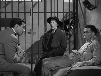 Montgomery Clift, Paul Frees, and Anne Revere in A Place in the Sun (1951)