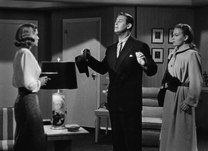 Don DeFore, Kristine Miller, and Lizabeth Scott in Too Late for Tears (1949)