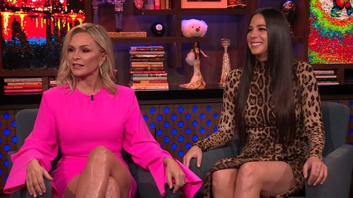 Rachel Wolfson and Tamra Judge in Watch What Happens Live with Andy Cohen: Tamra Judge & Rachel Wolfson (2022)