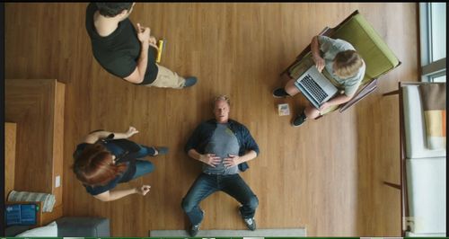Chris Geere, Aya Cash, Desmin Borges, and Shane Francis Smith in You're the Worst (2014)