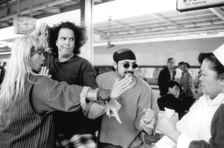 Kellye Nakahara, Dustin Nguyen, Jason Schombing, and Angelo Tiffe in 3 Ninjas Kick Back (1994)