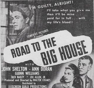 Ann Doran and John Shelton in Road to the Big House (1947)