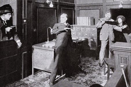 Thomas G. Lingham, Marin Sais, Arthur Shirley, and William H. West in The Money Leeches (1915)