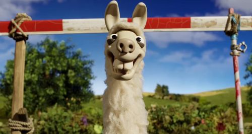 Sean Connolly as the Voice of Hector the Llama in 'Shaun the Sheep - The Farmer's Llamas' for Aardman Animations