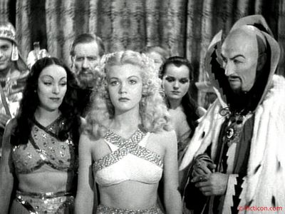 Carroll Borland, Priscilla Lawson, Charles Middleton, Jean Rogers, and Frank Shannon in Flash Gordon (1936)