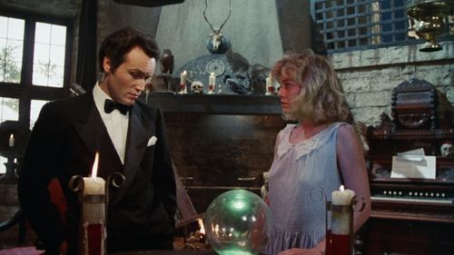 Adam Ant and Gail O'Grady in Spellcaster (1988)