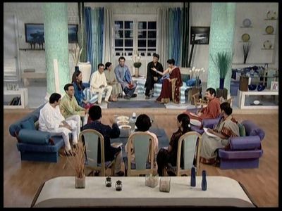 Aatish Kapadia, Ratna Pathak Shah, Satish Shah, Sumeet Raghavan, Rupali Ganguly, and Rajesh Kumar in Sarabhai V/S Sarabh