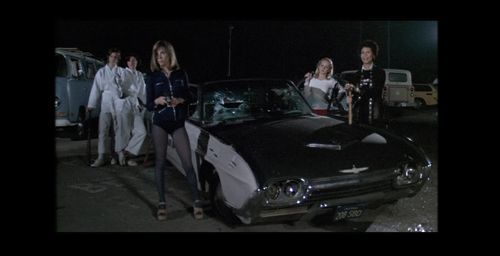 Patricia Estrin, Jo Ann Harris, Jennifer Lee Pryor, Lisa Moore, and Connie Strickland in Act of Vengeance (1974)